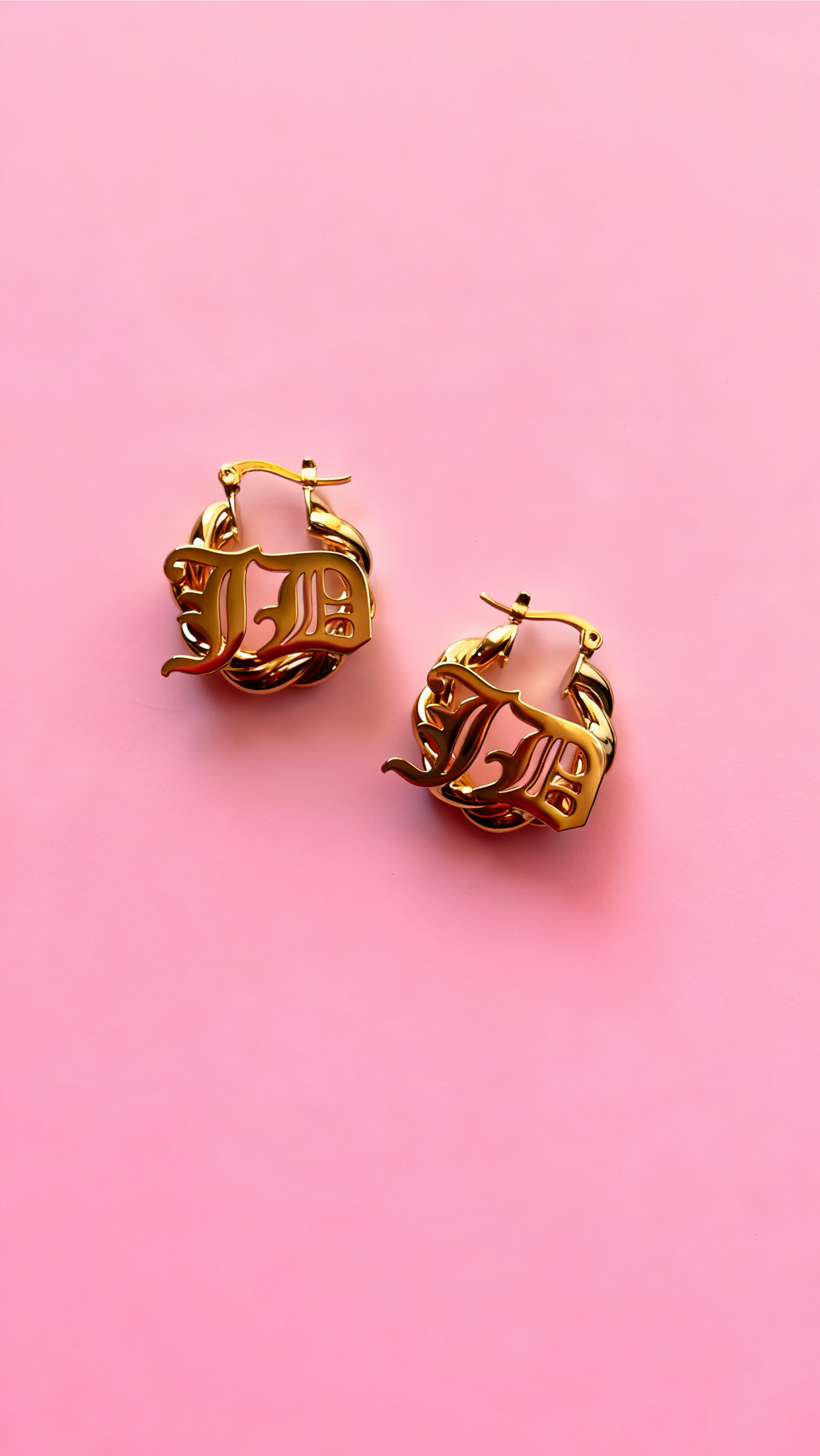 IT gurl -Custom Hoops